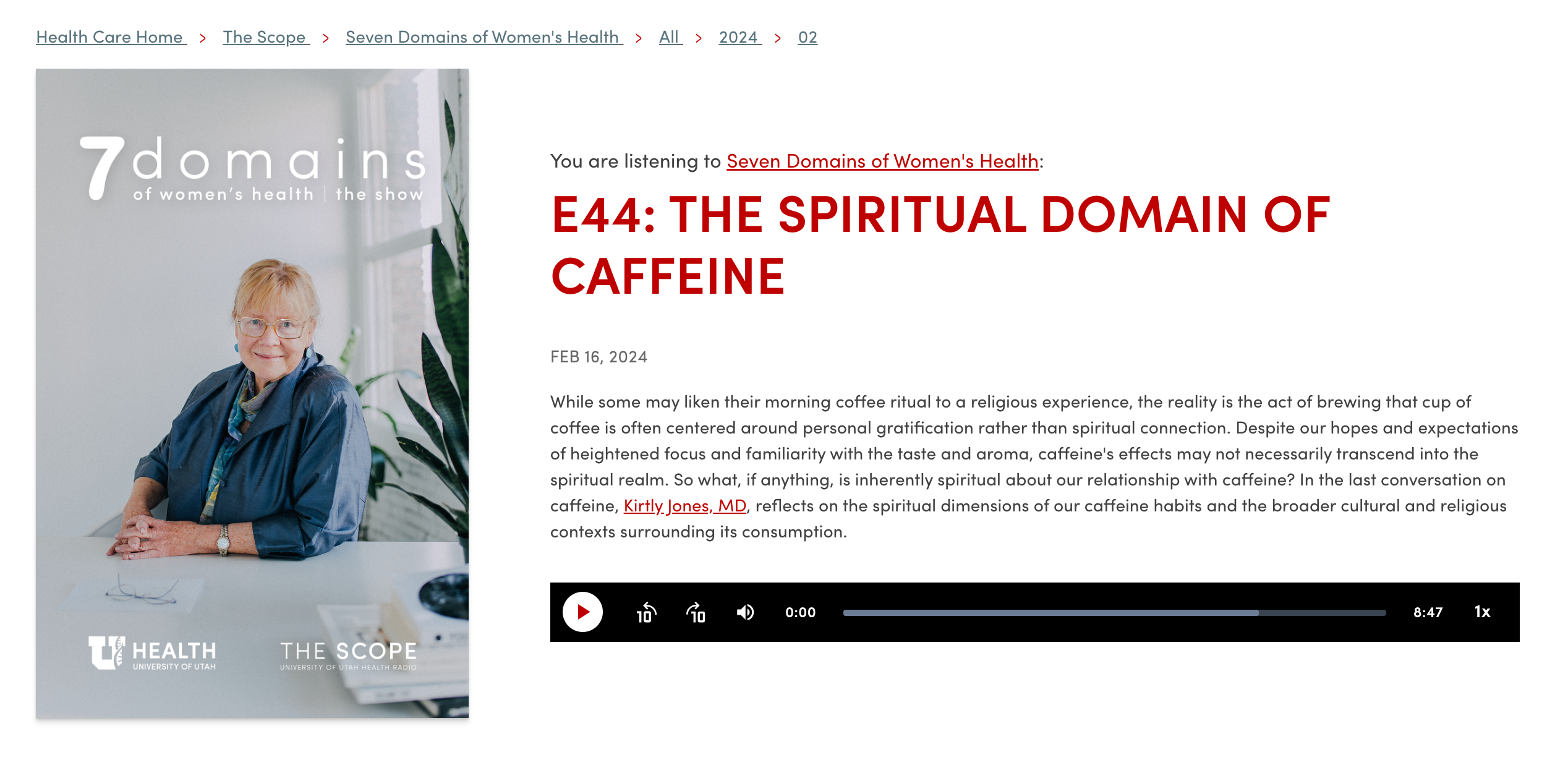 E44: The Spiritual Domain of Caffeine